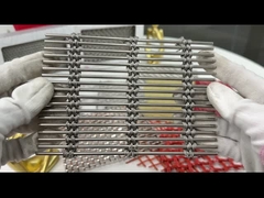 SHUOLONG intérieurs en acier inoxydable revêtement en maille tissée panneaux anti-collision