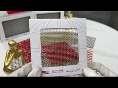 Le verre laminé en acier inoxydable de cuivre