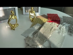 Parement de bâtiment en tissu en maille métallique imperméable à l'eau de 3 mm