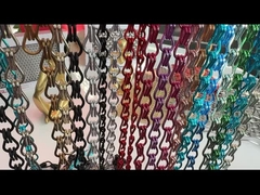 11 mm 23 mm Sand Colo Aluminium Chain Fly Screen Porte rideau anti-usure