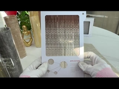 Écran de treillis métallique en cuivre d'or de 100 m résistant aux UV