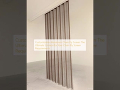 Écran à mouche à chaîne en aluminium personnalisable La solution ultime pour vos besoins en écran à mouche à chaîne