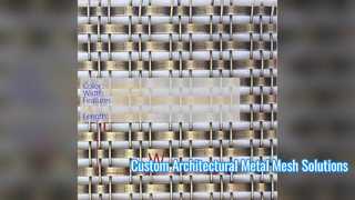 Treillis métallique architectural personnalisé pour les façades de bâtiments modernes