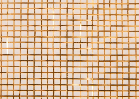 120m x Mesh Bronze Color Copper Fine verre-métal stratifié par 2.5m