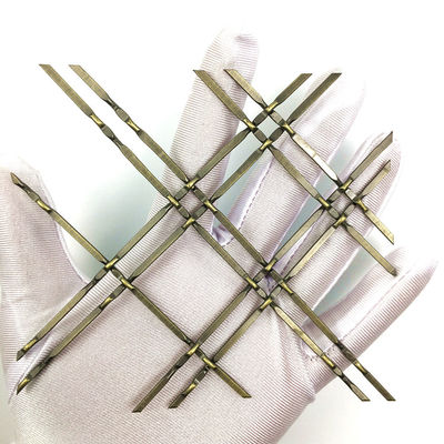 Fil tissé résistant à la chaleur Mesh Panels Steel d'armure de sergé