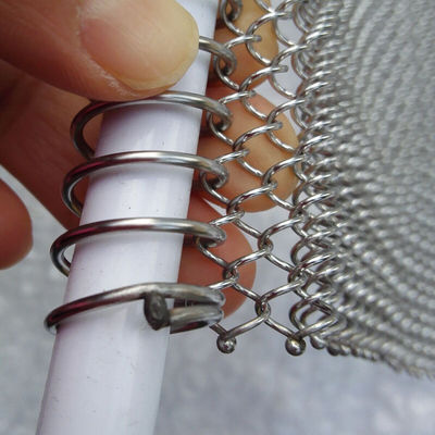 2.8kg/M2 304 Fermeture à rouleaux en acier inoxydable