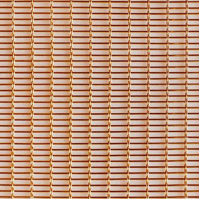 Maillage métallique en acier inoxydable pour les panneaux de verre stratifiés décoratifs de sécurité