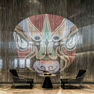 Moustiquaire en chaîne d'aluminium solide et durable, idéale pour les usines de transformation alimentaire