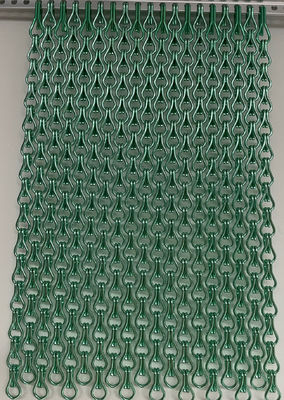 High Strength Aluminium Chain Fly Screen Designed to Meet Industrial Safety Standards