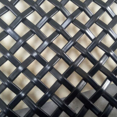 Panneaux d'aluminium à maillage métallique architectural de largeur personnalisée à maillage étendu pour applications commerciales et industrielles