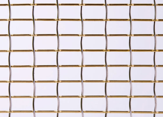 Fil Mesh Square Hole de cuir embouti de serrure de SS321 2.5m