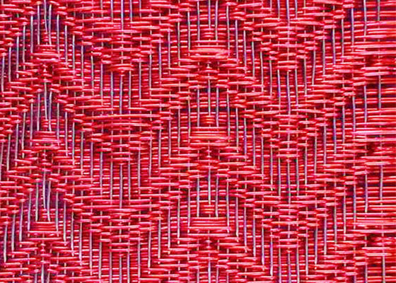 Largeur stratifiée en verre en laiton antique de Mesh Luxury Woven Copper Cloth 1.3m de fil