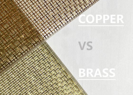 120m x Mesh Bronze Color Copper Fine verre-métal stratifié par 2.5m