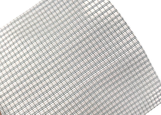 Verre bleu décoratif de luxe de couleur avec le métal Mesh Interlayer Plain Woven