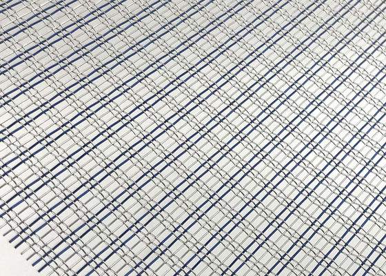 Le verre coloré flexible a stratifié le fil Mesh Metal Fabrics