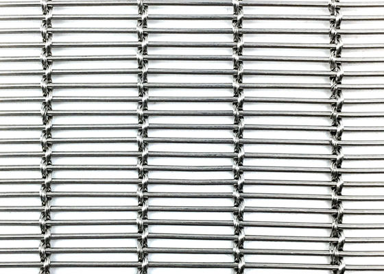 Métal augmenté architectural Mesh For Facade de câble tissé par Ss316l