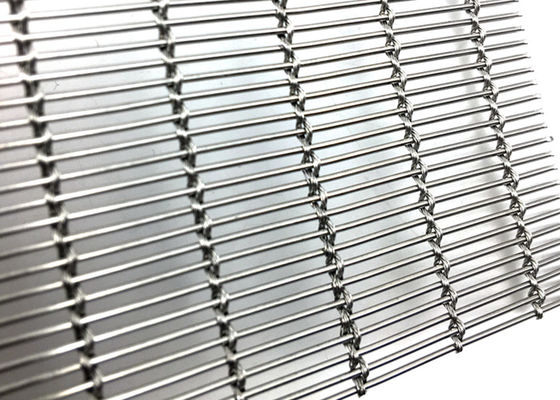 Métal augmenté architectural Mesh For Facade de câble tissé par Ss316l