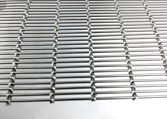 Métal augmenté architectural Mesh For Facade de câble tissé par Ss316l
