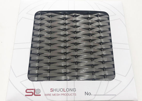 acier noir Mesh Architecture For Decorative Panels de la couleur Ss304 de 3.6mm