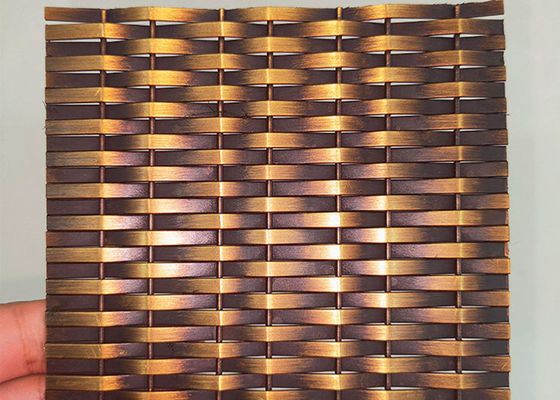 Le métal architectural d'anti ascenseur décoratif en bronze engrènent le terrain découvert de 6%