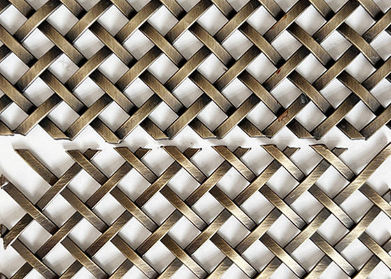 Fil tissé en laiton Mesh For Wall de cuir embouti de serrure d'antiquité en bronze de couleur