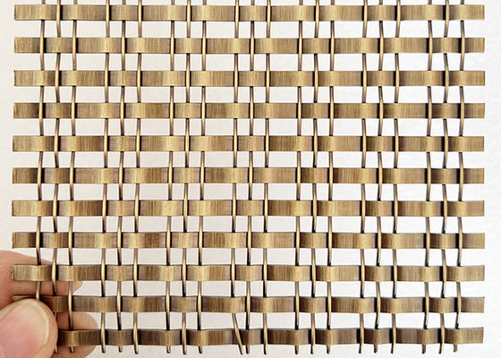 Fil en laiton Mesh For Cabinets de cuir embouti de serrure d'antiquité architecturale d'acier inoxydable