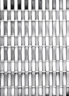 La maille tissée architecturale 3.6mm ISO9000 en métal de revêtement de mur intérieur a certifié