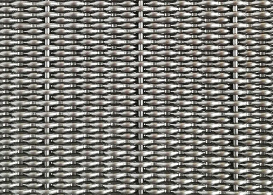 1.5m Mesh For Exterior Wall Cladding décoratif architectural tissé par 304SS