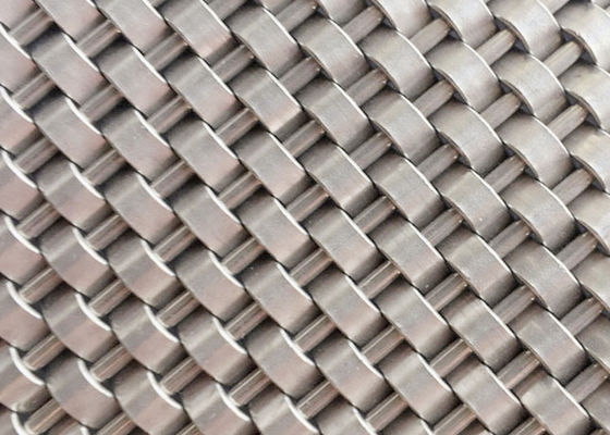 316SS Mesh Panels en acier tissé par ascenseur décoratif 6m Max Length