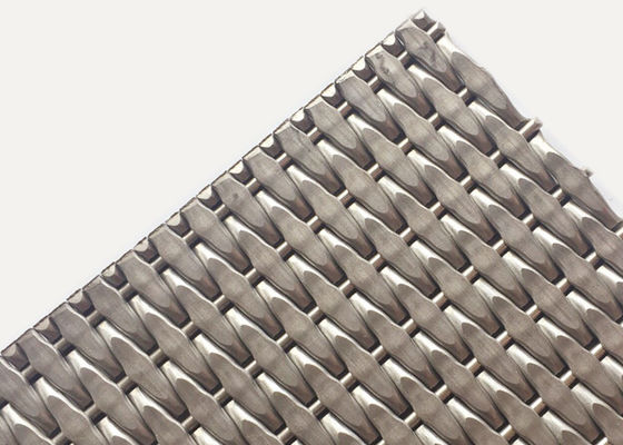 Fil tissé décoratif Mesh Panels en métal 31.5m Max Width Non Rusting