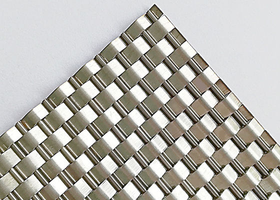 Grillage architectural tissé 4.0mm d'acier inoxydable pour la décoration d'ascenseur