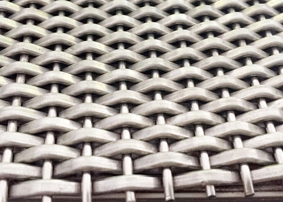 Longueur tissée en acier décorative de la maille 15m d'ascenseur de Mesh Panels SS316L de fil