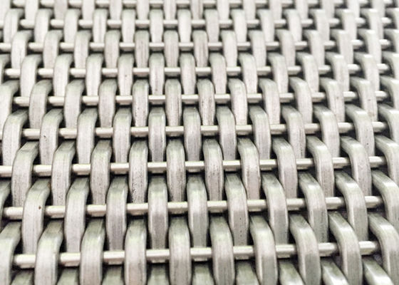 Longueur tissée en acier décorative de la maille 15m d'ascenseur de Mesh Panels SS316L de fil