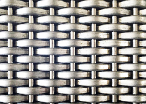 Longueur tissée en acier décorative de la maille 15m d'ascenseur de Mesh Panels SS316L de fil
