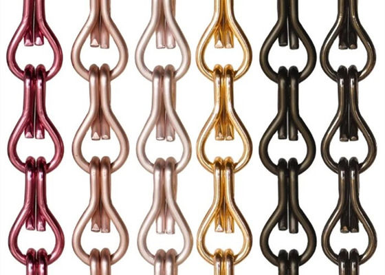 L'écran en aluminium de mouche de poids léger de Brown 1.5mm enchaîne des couleurs assorties décoratives