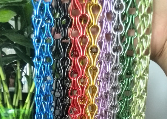 L'écran en aluminium de mouche de poids léger de Brown 1.5mm enchaîne des couleurs assorties décoratives