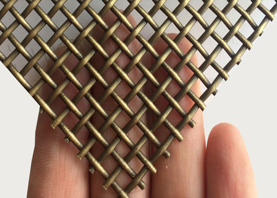 Fil protecteur Mesh Grilles For Decoration de la perforation rectangulaire 30mx1m