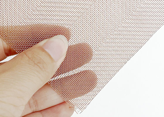 Le verre de cuivre fin architectural a stratifié le fil Mesh For Tempered Glass