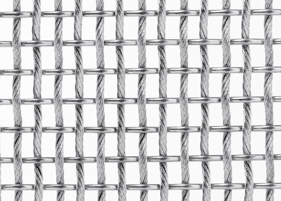 Façades architecturales flexibles de Mesh Fabric For Sun Protection en métal de SS316L