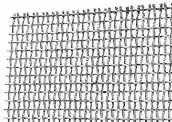 Façades architecturales flexibles de Mesh Fabric For Sun Protection en métal de SS316L