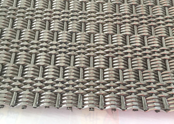 Métal décoratif flexible Mesh For Wall Coverings d'acier inoxydable