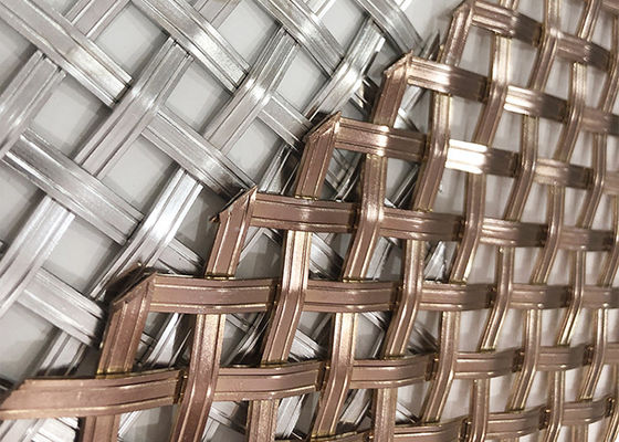 Panneau 1.2-5.0mm Mesh For Interior en acier architectural/décoration extérieure