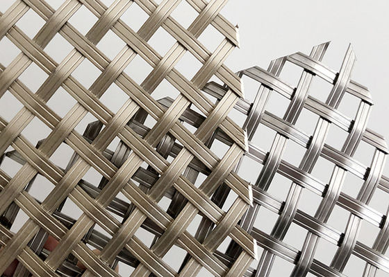 Panneau 1.2-5.0mm Mesh For Interior en acier architectural/décoration extérieure