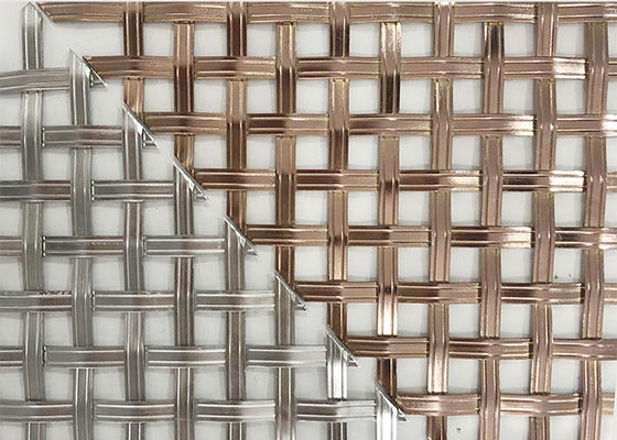 Diamètre architectural de Mesh Panels 0.8mm de fil d'armure toile