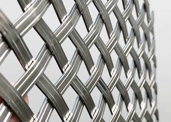 Diamètre architectural de Mesh Panels 0.8mm de fil d'armure toile