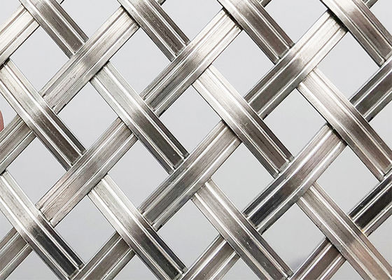 acier inoxydable Mesh Fireproof architectural de longueur de 30m