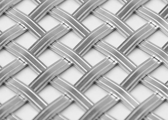 Peinture acier inoxydable emballage architectural de Mesh Wooden Box de 30m x de 0.5m/carton