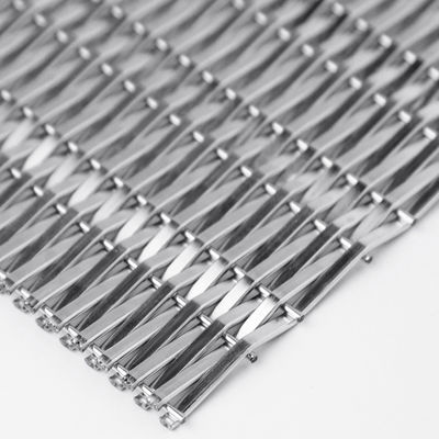 Préparation de surface de polissage de maille en acier décorative inoxydable de 30m-100m
