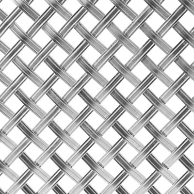 Fil 2mm intérieur simple Mesh Color Options Available Packed d'acier inoxydable sur des palettes