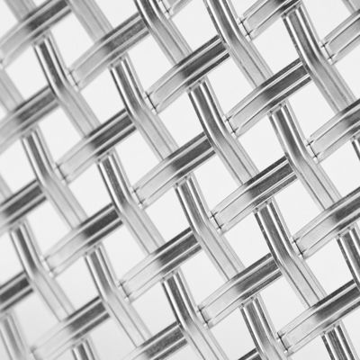 Fil 2mm intérieur simple Mesh Color Options Available Packed d'acier inoxydable sur des palettes